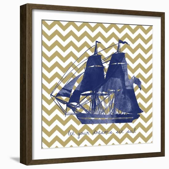 Set Sail 2-Erin Clark-Framed Premium Giclee Print