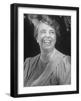 Set Title: Mrs. Roosevelt in Movie Short-Alfred Eisenstaedt-Framed Premium Photographic Print