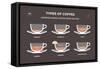 Set Types of Coffee. Info-Graphic-sonyakamoz-Framed Stretched Canvas