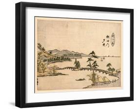 Seta No Sekisho-Sawa Sekkyo-Framed Giclee Print