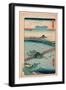 Seta No Sekisho-Utagawa Hiroshige-Framed Giclee Print