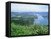 Sete Citades Lakes, Sao Miguel Island, Azores, Portugal, Europe, Atlantic Ocean-J P De Manne-Framed Stretched Canvas