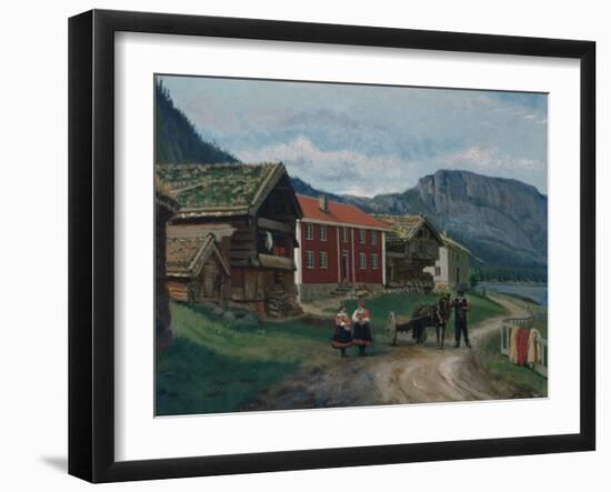 Setesdal, 1878-Olaf Isaachsen-Framed Giclee Print