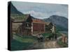 Setesdal, 1878-Olaf Isaachsen-Stretched Canvas