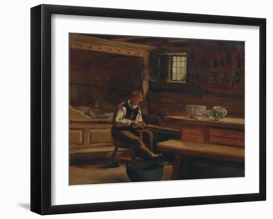 Setesdal Shoemaker, 1866-Olaf Isaachsen-Framed Giclee Print