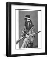 Seth Kinman, American Hunter, 19th Century-null-Framed Giclee Print