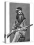 Seth Kinman, American Hunter, 19th Century-null-Stretched Canvas