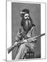 Seth Kinman, American Hunter, 19th Century-null-Mounted Giclee Print