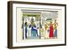 Seti I, Investing Paser-J. Gardner Wilkinson-Framed Art Print