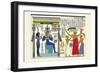 Seti I, Investing Paser-J. Gardner Wilkinson-Framed Art Print