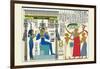 Seti I, Investing Paser-J. Gardner Wilkinson-Framed Art Print