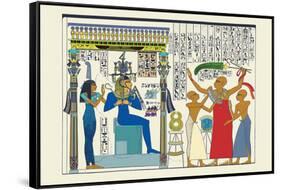 Seti I, Investing Paser-J. Gardner Wilkinson-Framed Stretched Canvas