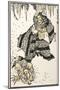 Setsubun, 1816-Katsushika Hokusai-Mounted Giclee Print