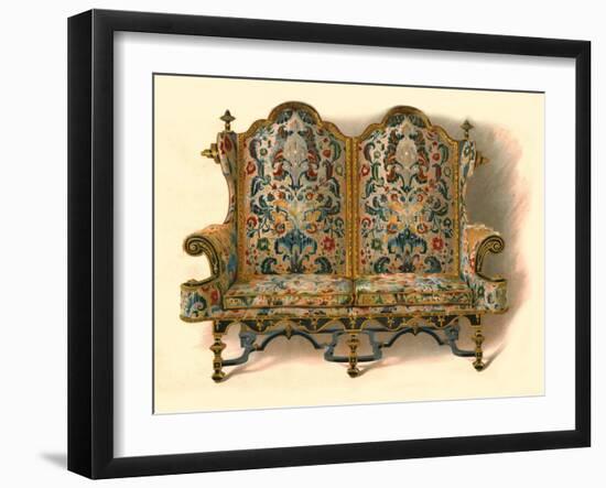 Settee, 1905-Shirley Slocombe-Framed Giclee Print