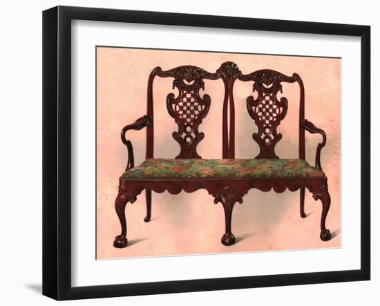 Settee, 1906-Shirley Slocombe-Framed Giclee Print