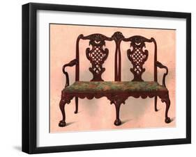 Settee, 1906-Shirley Slocombe-Framed Giclee Print