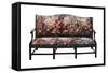 Settee, Belonging to a Suite of Chippendale Furniture Covered in an 18th-Century Tapestry-null-Framed Stretched Canvas