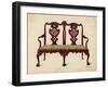 Settee, Property of Miss Mills-Shirley Charles Llewellyn Slocombe-Framed Giclee Print