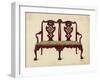 Settee, Property of Miss Mills-Shirley Charles Llewellyn Slocombe-Framed Giclee Print