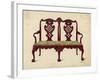 Settee, Property of Miss Mills-Shirley Charles Llewellyn Slocombe-Framed Giclee Print