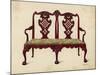 Settee, Property of Miss Mills-Shirley Charles Llewellyn Slocombe-Mounted Giclee Print