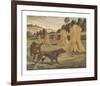 Setters Around Wheat Sheaves-Reuben Ward Binks-Framed Premium Giclee Print