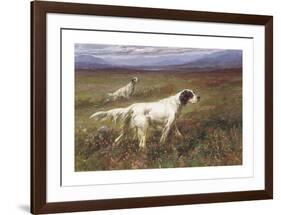 Setters on the Moors-Maud Earl-Framed Premium Giclee Print
