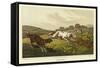 Setters-Henry Thomas Alken-Framed Stretched Canvas