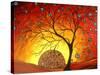 Setting Circle-Megan Aroon Duncanson-Stretched Canvas