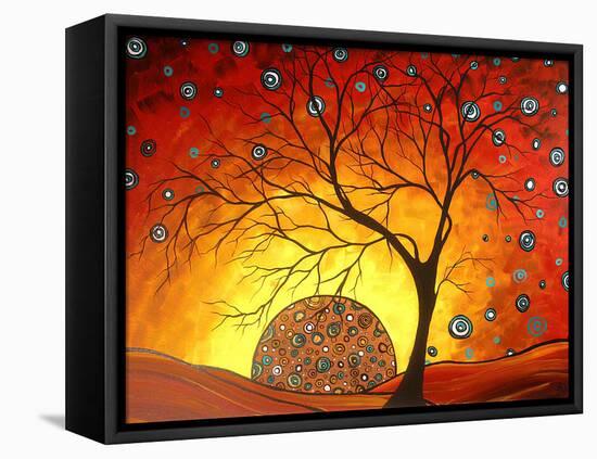 Setting Circle-Megan Aroon Duncanson-Framed Stretched Canvas