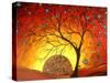 Setting Circle-Megan Aroon Duncanson-Stretched Canvas