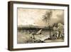 Setting in of the Monsoon, Cannanore Fort, 1847-TJ Rawlins-Framed Giclee Print