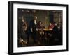 Setting of Act III, Scene III from Erasmus Montanus-Wilhelm Marstrand-Framed Giclee Print