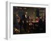 Setting of Act III, Scene III from Erasmus Montanus-Wilhelm Marstrand-Framed Giclee Print