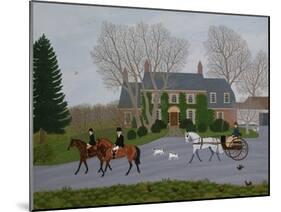 Setting Out for the Meet-Vincent Haddelsey-Mounted Giclee Print