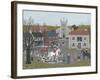 Setting Out from 'The Plough'-Vincent Haddelsey-Framed Giclee Print