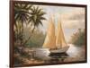 Setting Sail II-Enrique Bolo-Framed Art Print