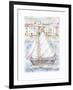 Setting Sail-Jane Claire-Framed Art Print