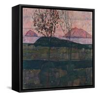 Setting Sun, 1913-Egon Schiele-Framed Stretched Canvas