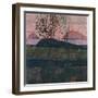 Setting Sun, 1913-Egon Schiele-Framed Premium Giclee Print