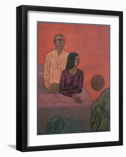 Setting Sun, 1997-Shanti Panchal-Framed Giclee Print