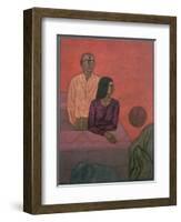 Setting Sun, 1997-Shanti Panchal-Framed Giclee Print