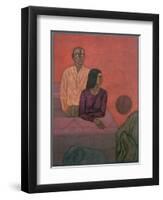 Setting Sun, 1997-Shanti Panchal-Framed Giclee Print