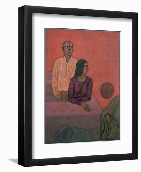 Setting Sun, 1997-Shanti Panchal-Framed Giclee Print