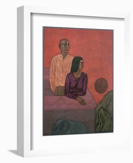 Setting Sun, 1997-Shanti Panchal-Framed Giclee Print