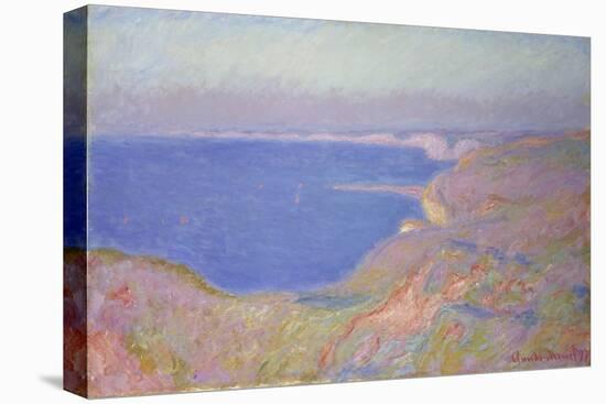 Setting Sun at Dieppe, 1897-Claude Monet-Stretched Canvas