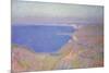 Setting Sun at Dieppe, 1897-Claude Monet-Mounted Giclee Print