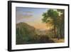 Setting Sun, Italy-Herman Van Swanevelt-Framed Giclee Print