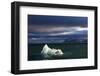 Setting Sun Lights Iceberg in Palanderbukta Bay-Paul Souders-Framed Photographic Print