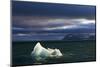 Setting Sun Lights Iceberg in Palanderbukta Bay-Paul Souders-Mounted Photographic Print